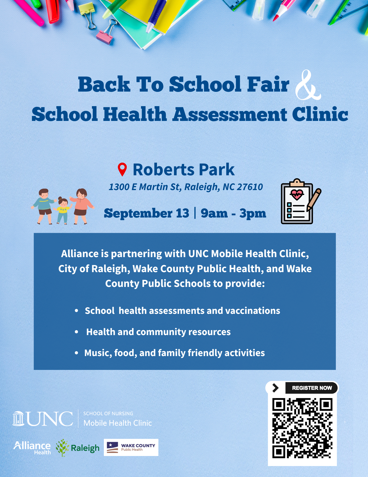 School Health Assessment Clinic